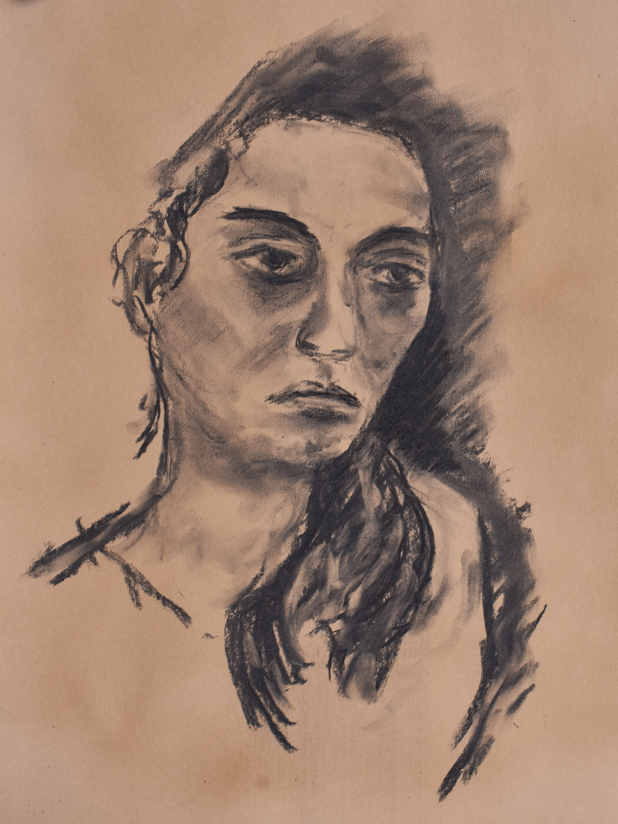 Portraitzeichnen – junge Frau ; Aufruf, Euch zu&nbsp;widersetzen