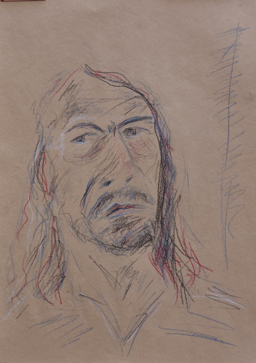 Portraitzeichnen, Franz