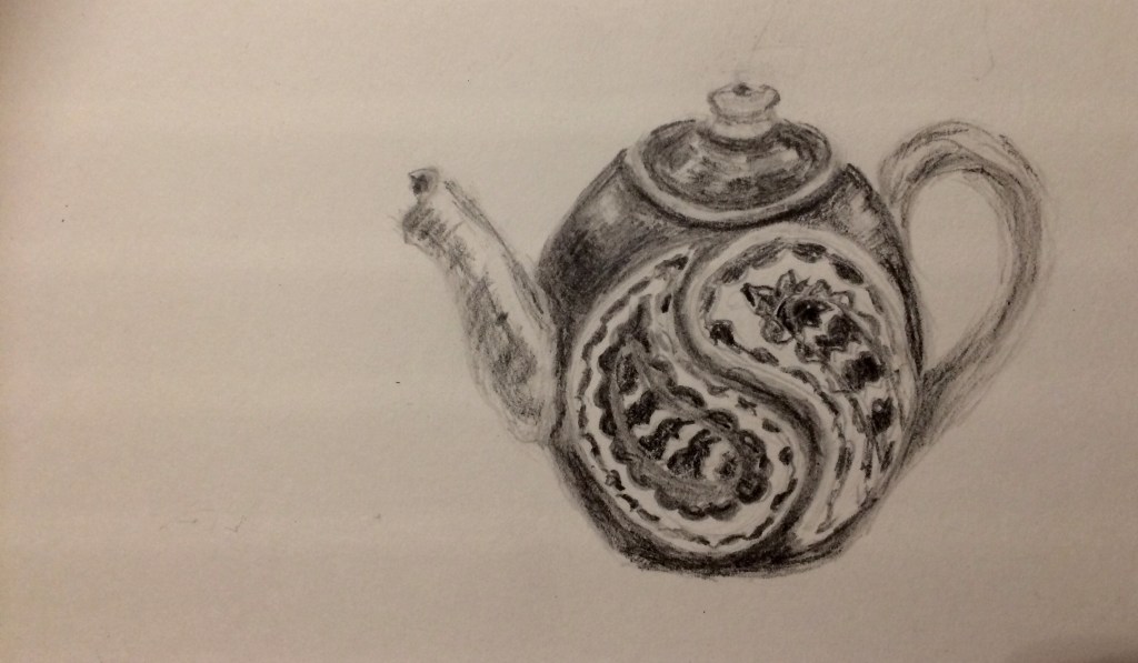 Zeichenübung / Miniatur