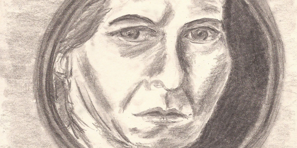 Zeichnung: Selbstvergewisserung