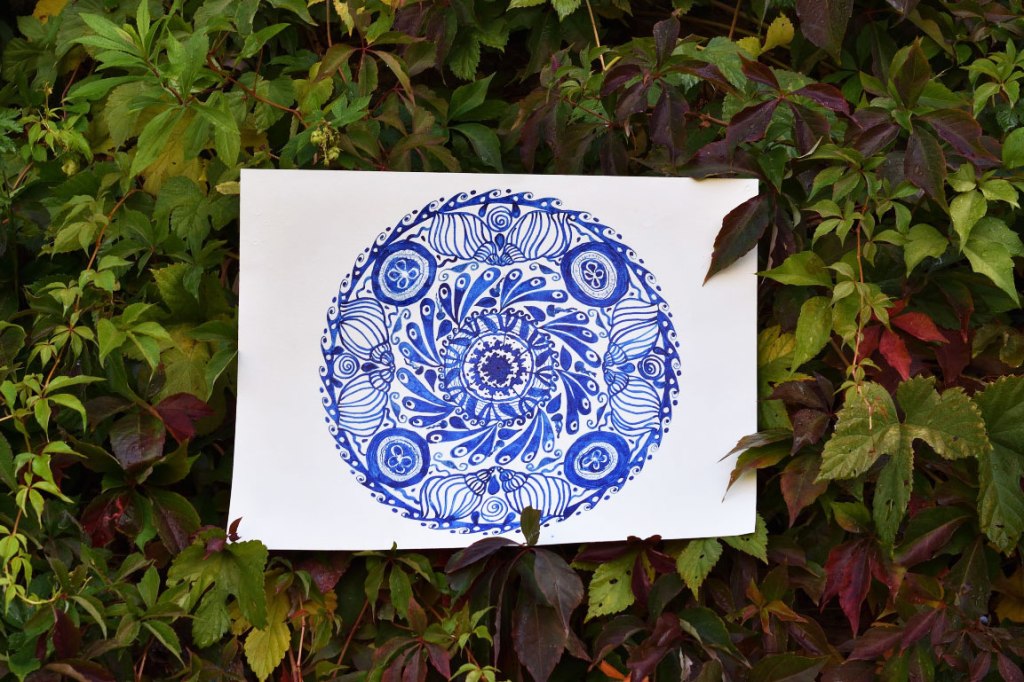 Mandala zum Sonntag. Wasser