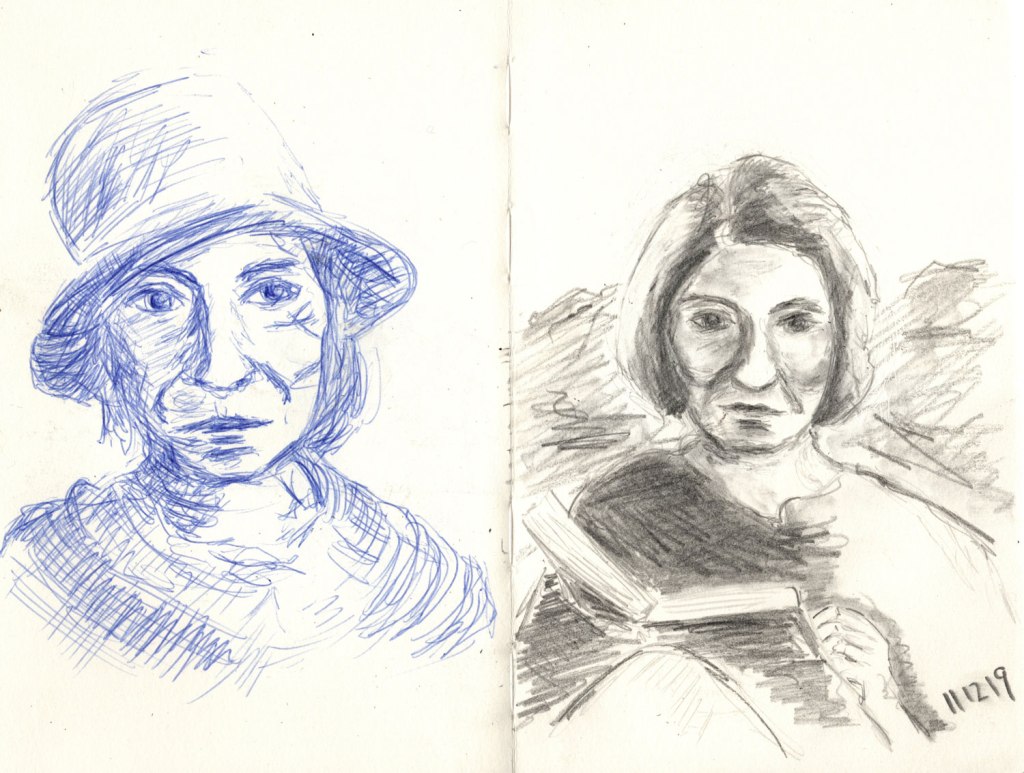 Abendliches Rumgeskizzel