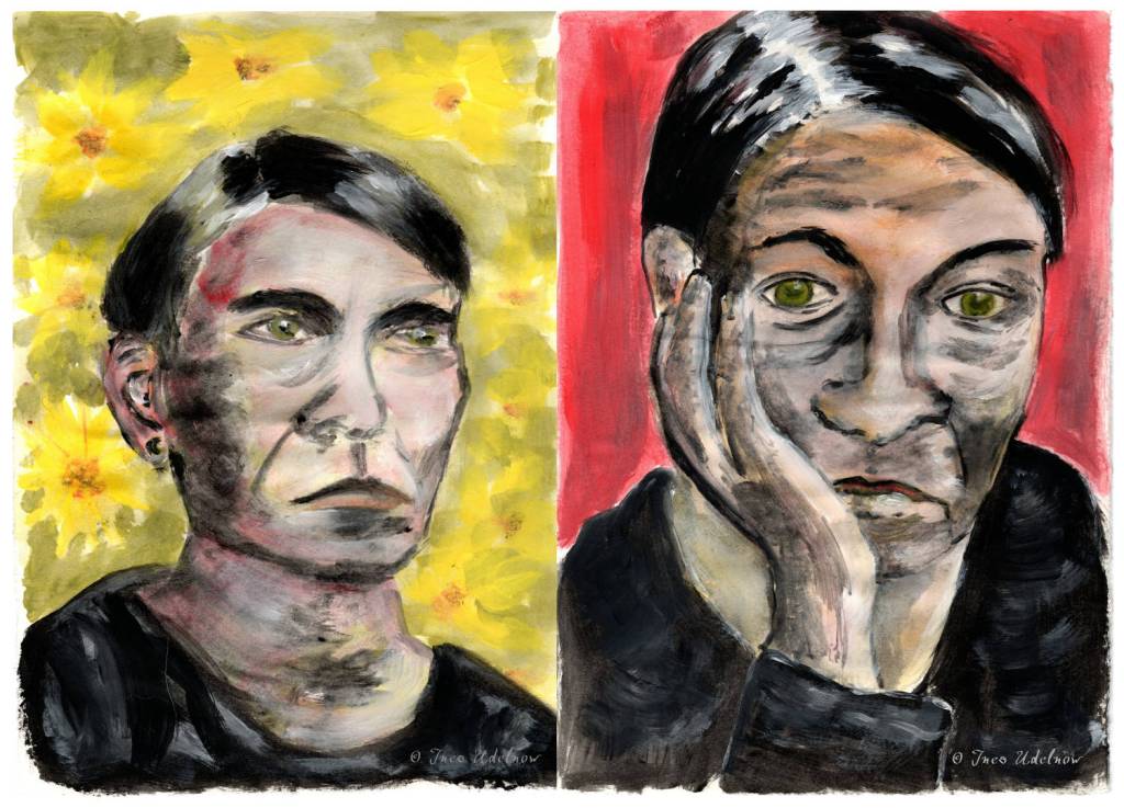 Mittwochsportrait mit Wasserfarben