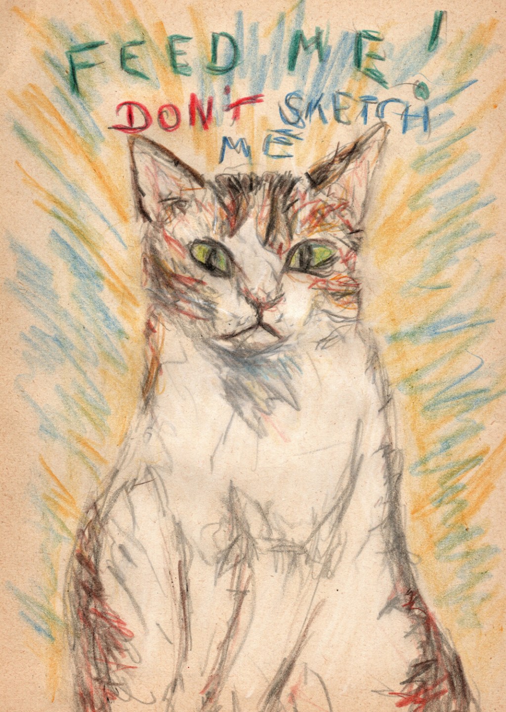 Mit links. Her mit dem&nbsp;Futter!