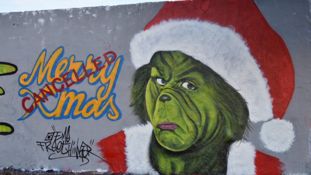 Montag, 21. Dezember 2020. Streetart im&nbsp;Mauerpark