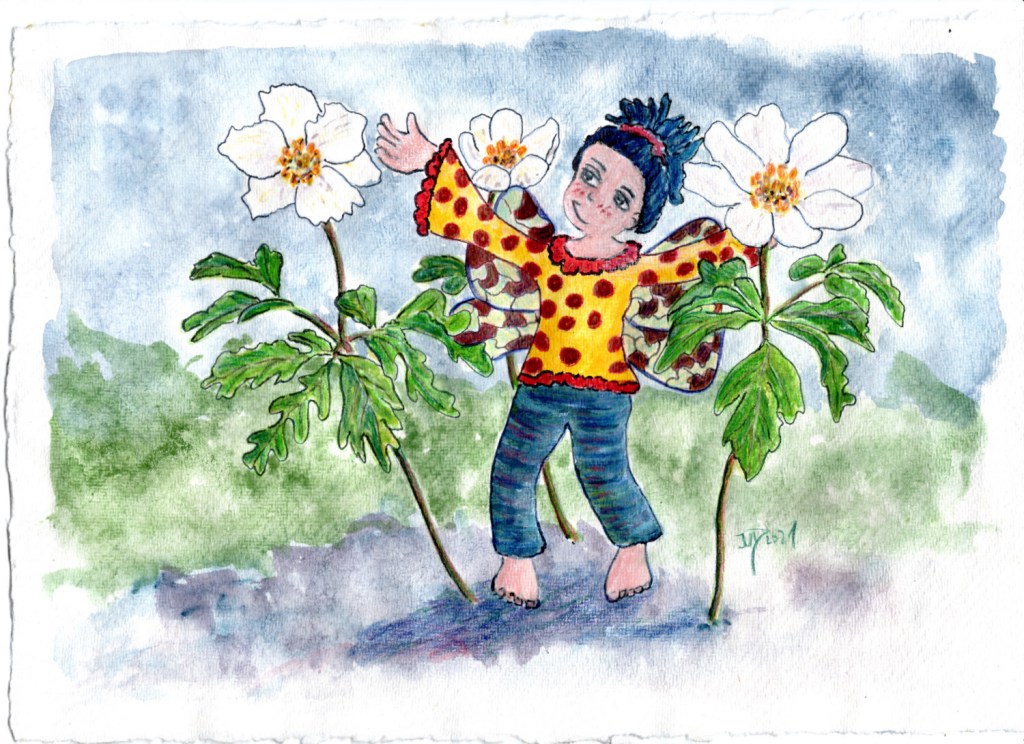 Koboldina im Anemomenwald