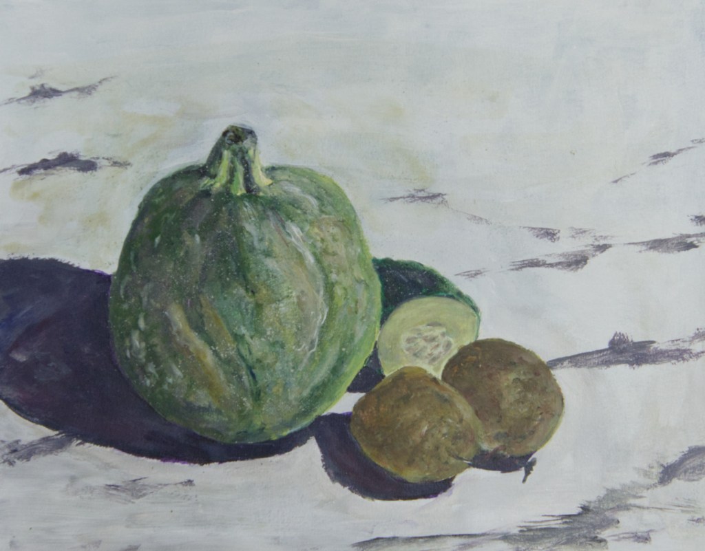 Aus Vaters Garten. Gemüsestillleben