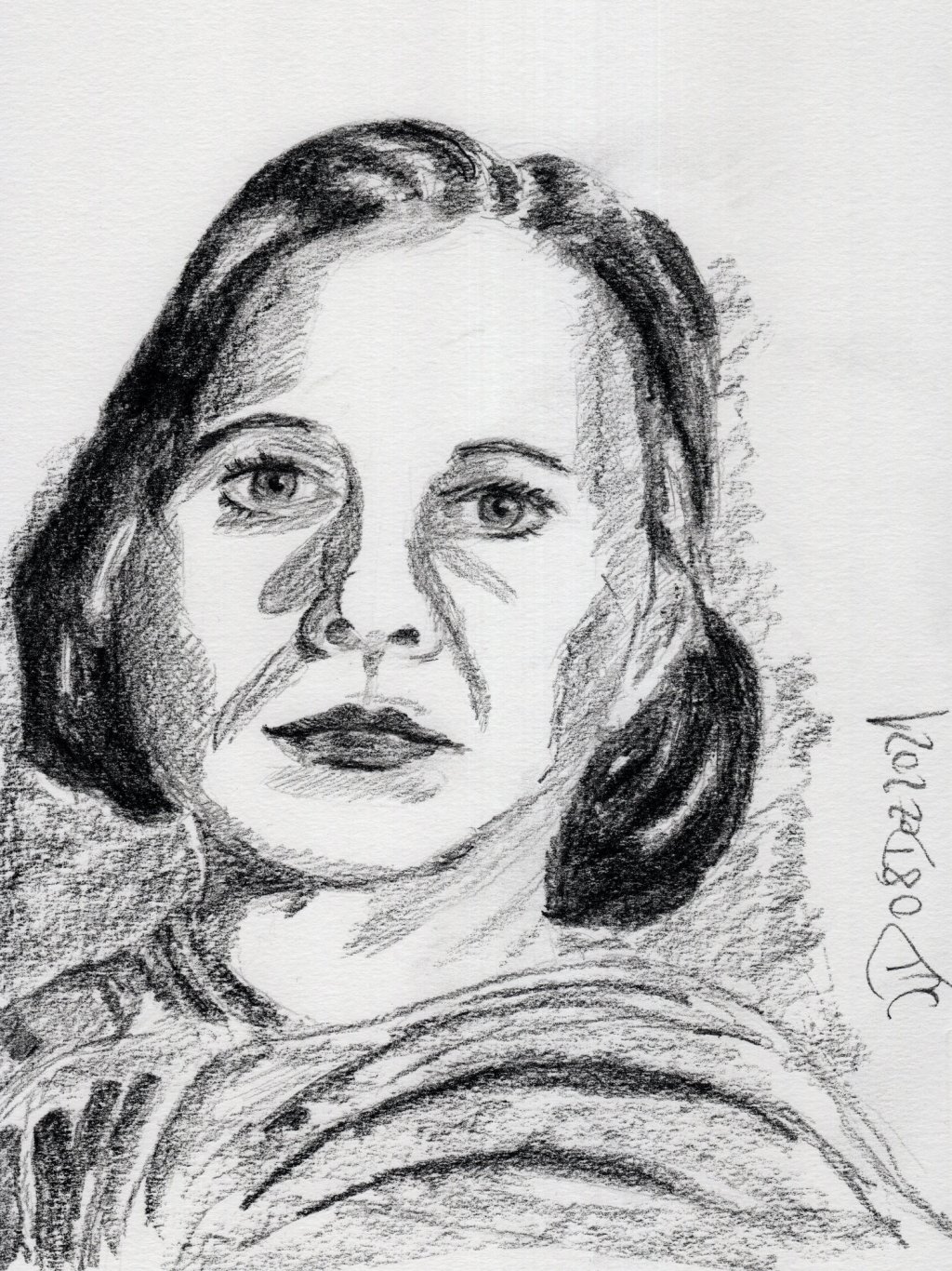 Milde. Mittwochabendselbstportrait, 8. Dezember 2021.