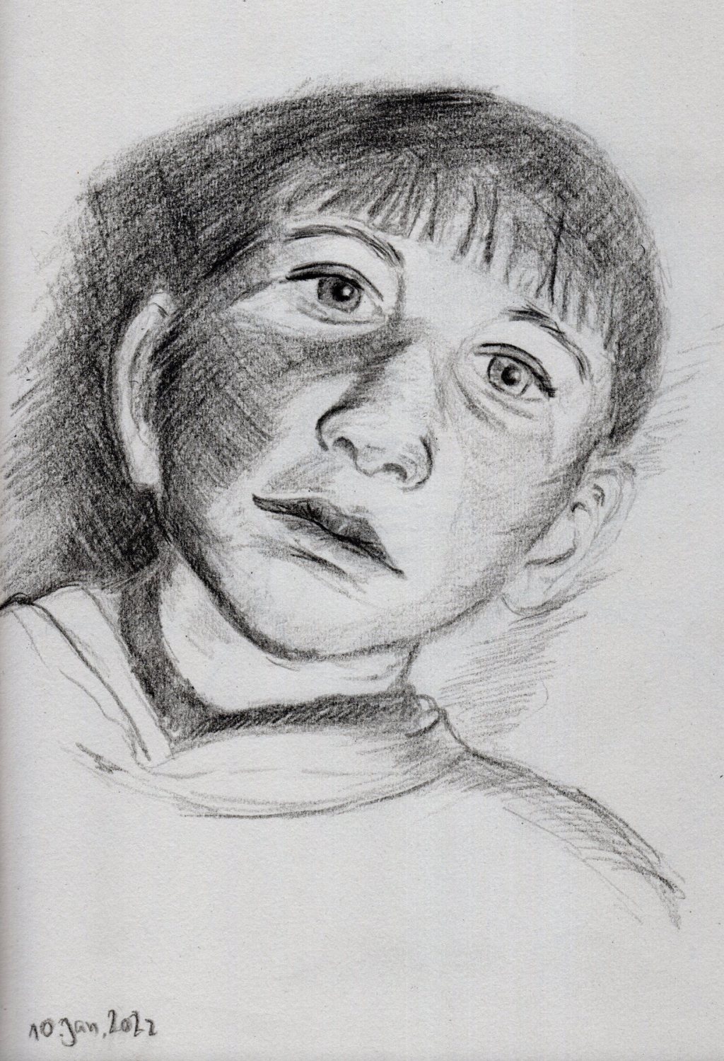 Portraitskizze. Pavel