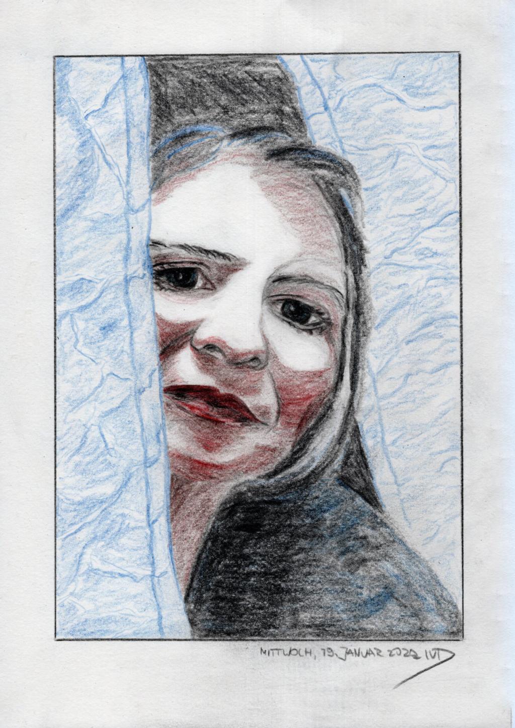 Mittwochsselbstportrait, 19. Januar 2022