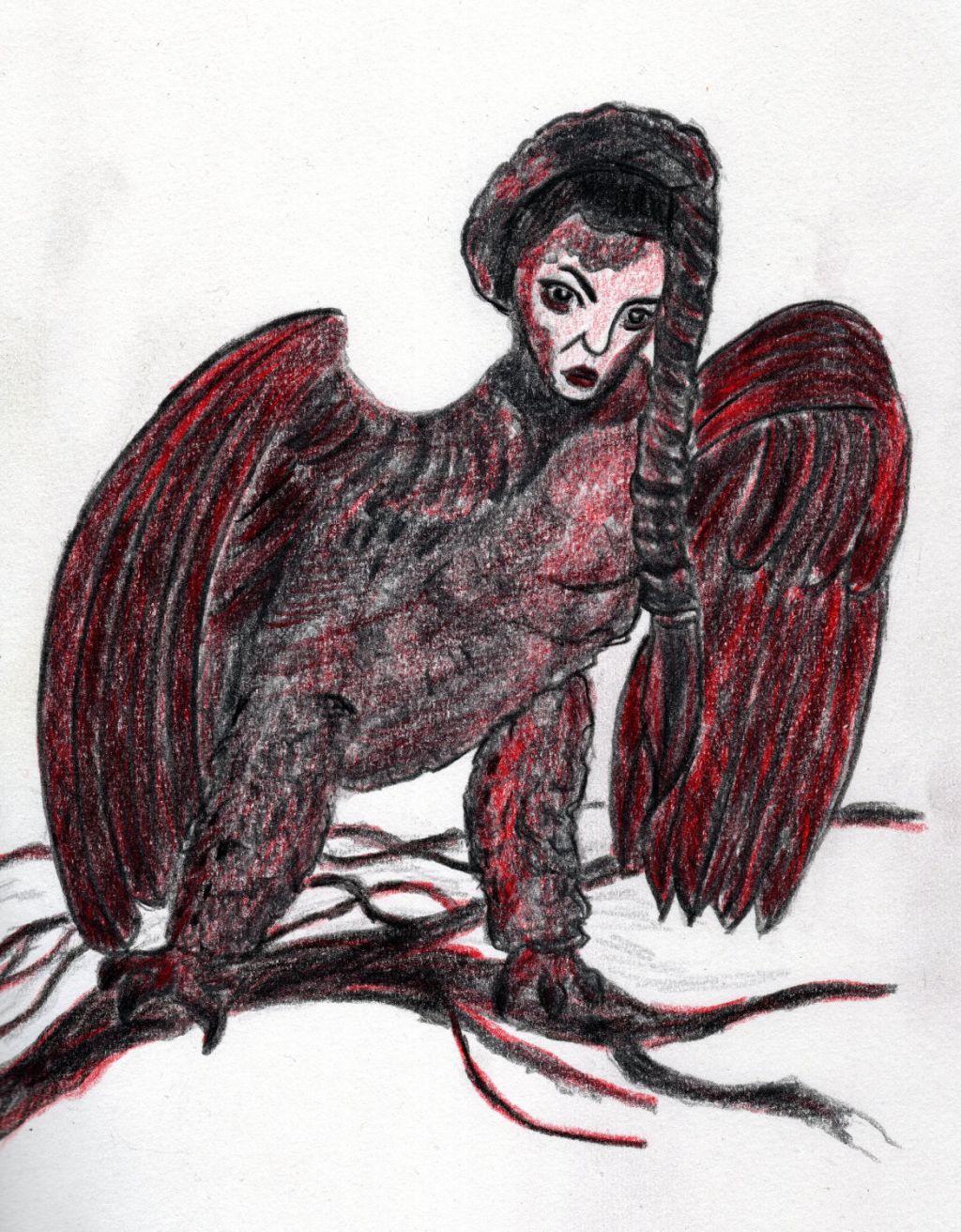 Für Myriades Impulswerkstatt. Feueradler