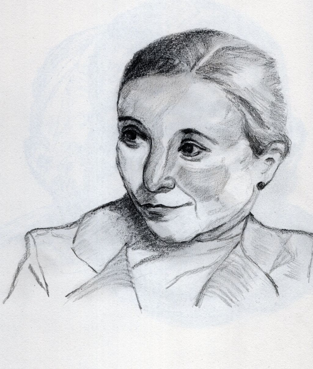 Skizzenbuch. Bleistiftskizze. Im&nbsp;Exil