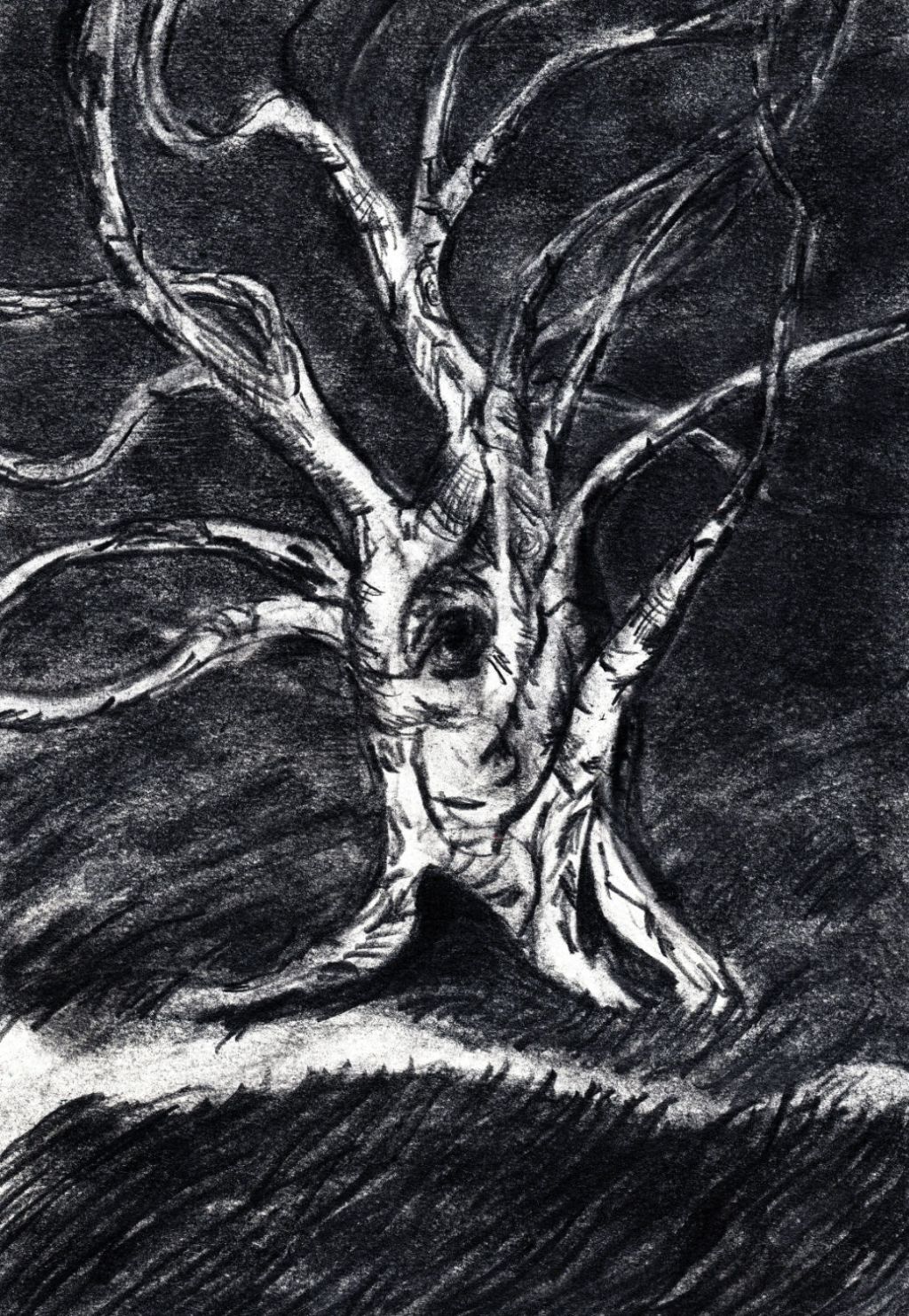 Bleistiftzeichnung. Über sich&nbsp;hinaus