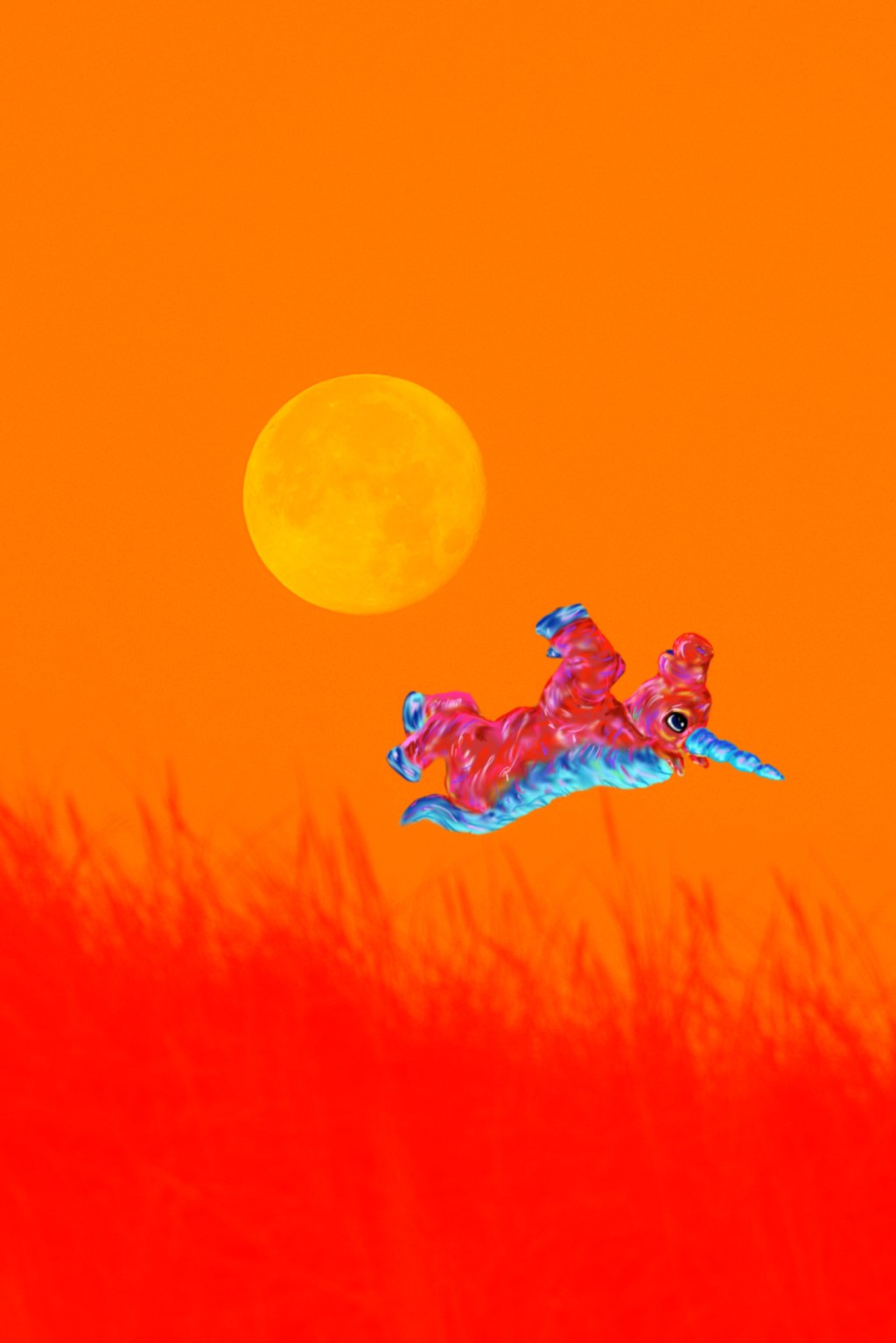 Morgengruß mit Einhorn