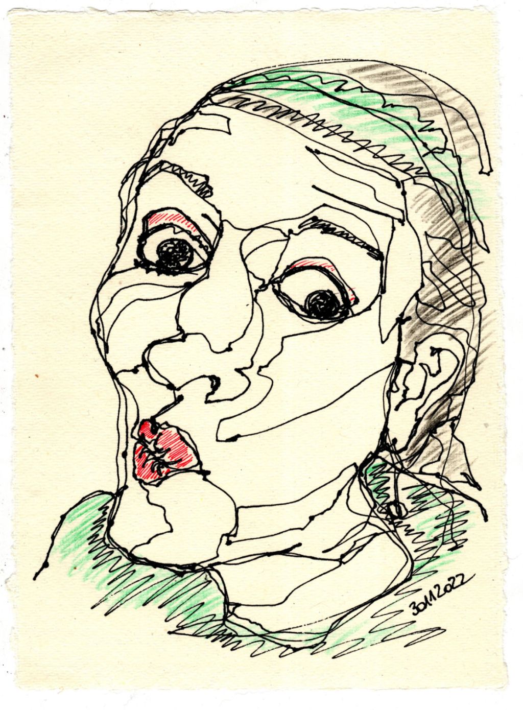 Mittwoch, 30. November 2022. Drei Einlinienselbste