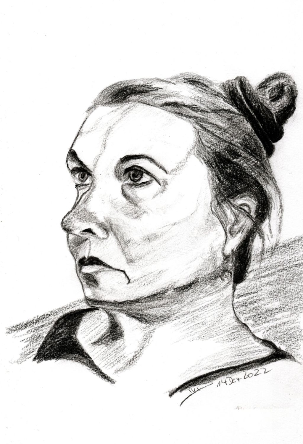 Mittwoch, 14. Dezember 2022. Schwarz-weiß und Farbe