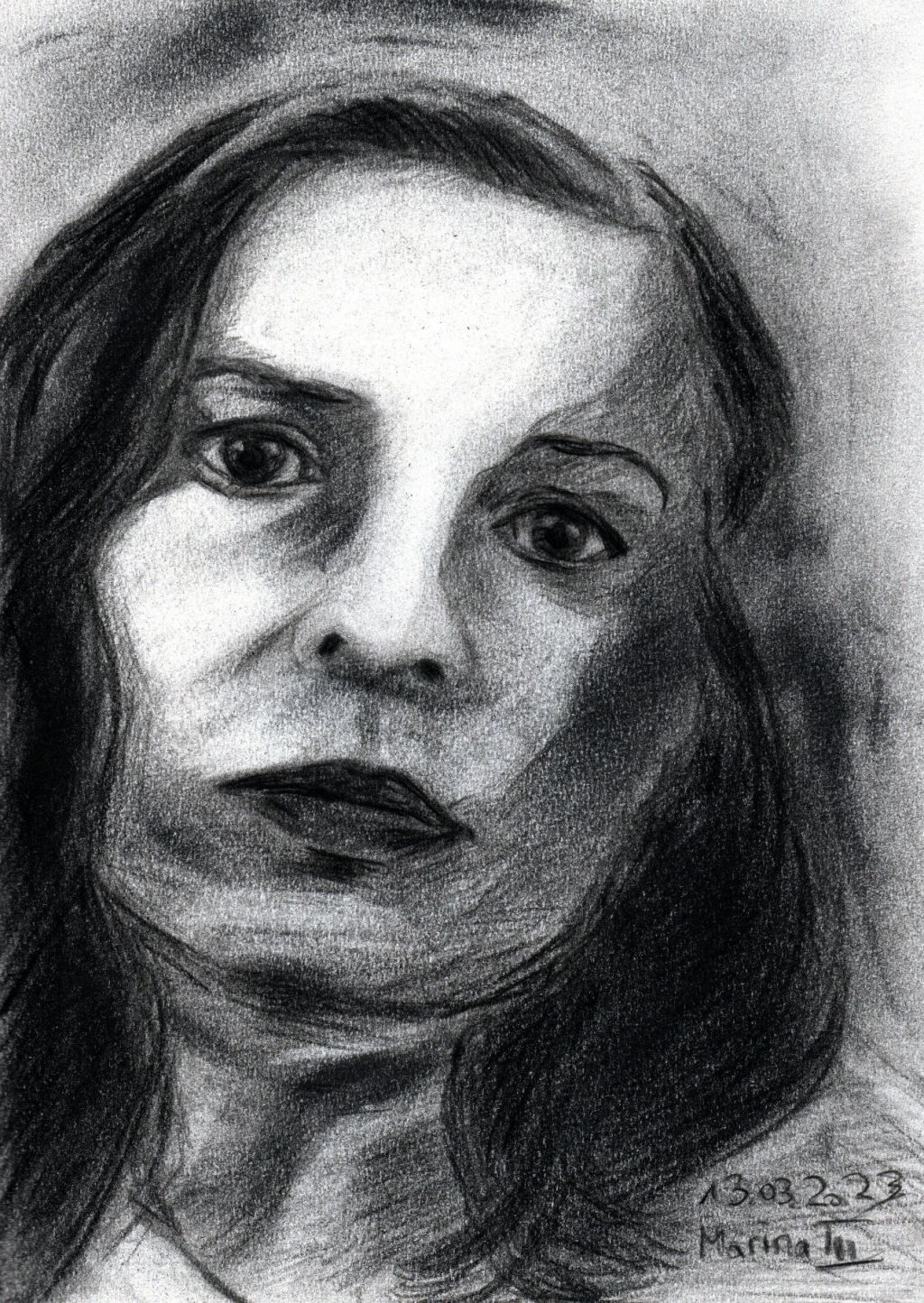 Aus meinem Portraitskizzenbuch.