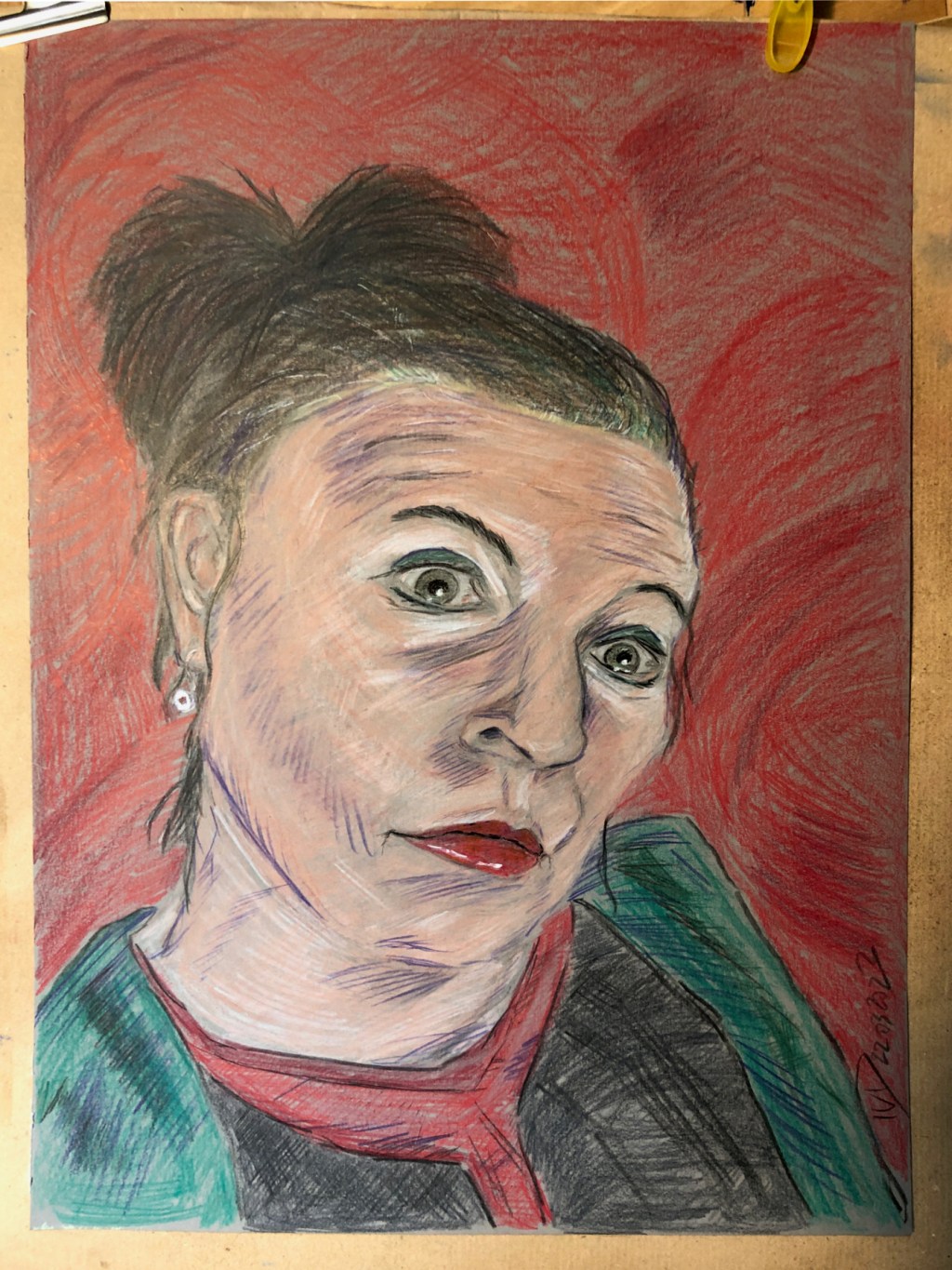 Wochenselbstportrait. Round and round and round and round