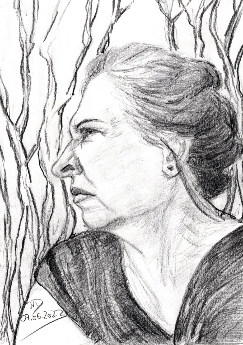 Mittwoch, 07. Juni 2023. Wochenselbstportrait