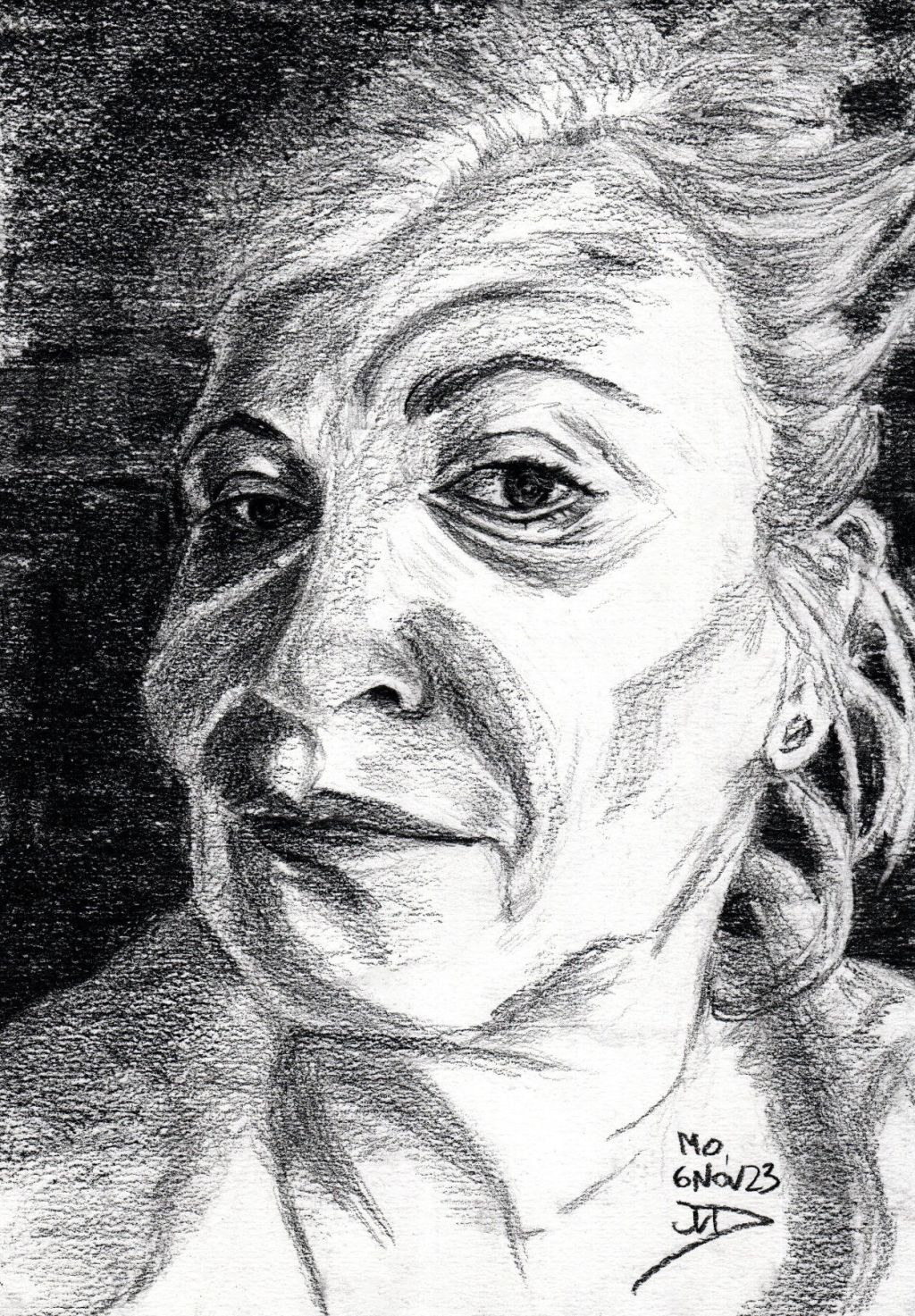 Wochenselbstportrait, Mittwoch, 08.11.2023