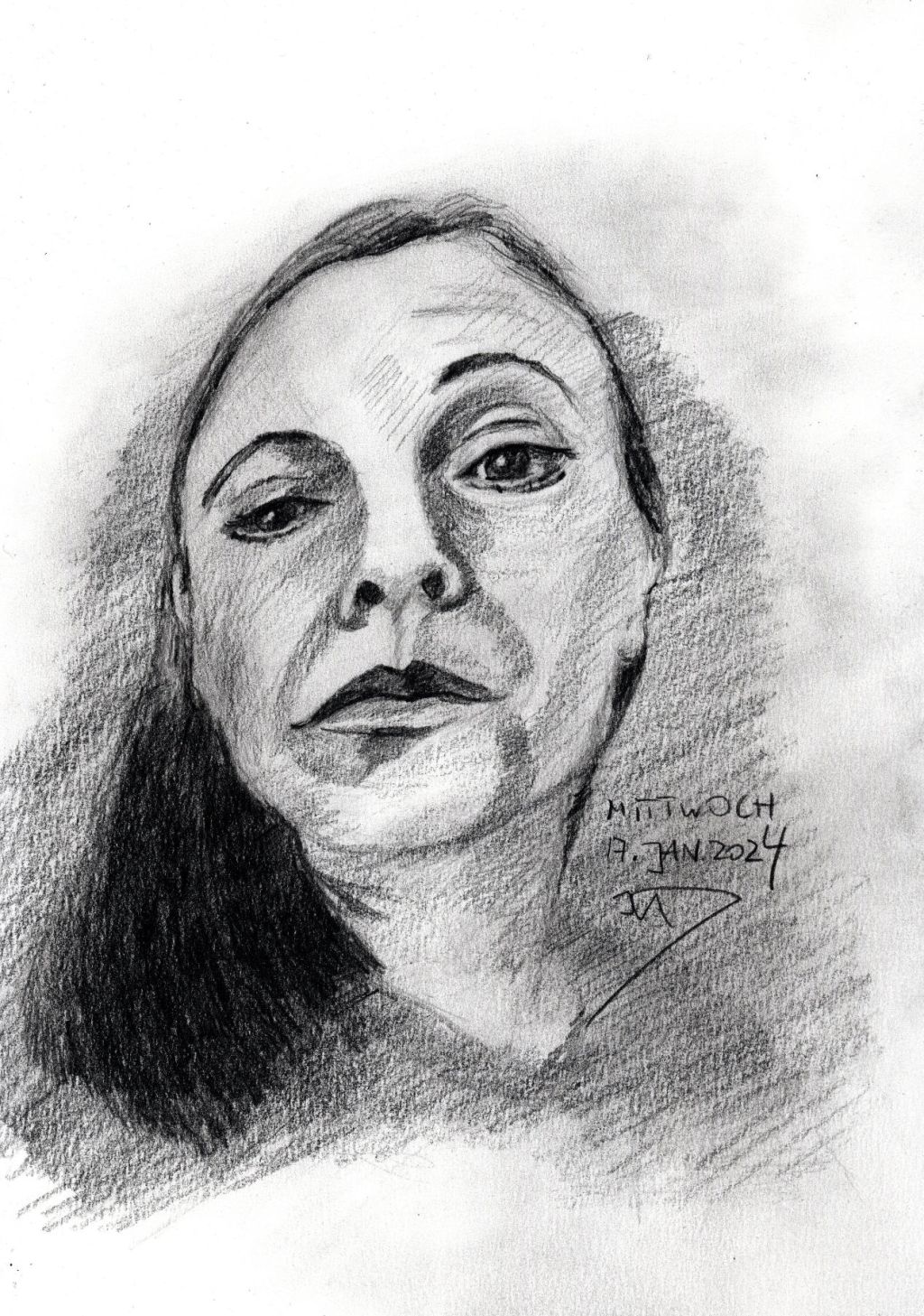 Wochenselbstportrait vom 17. Januar 2024