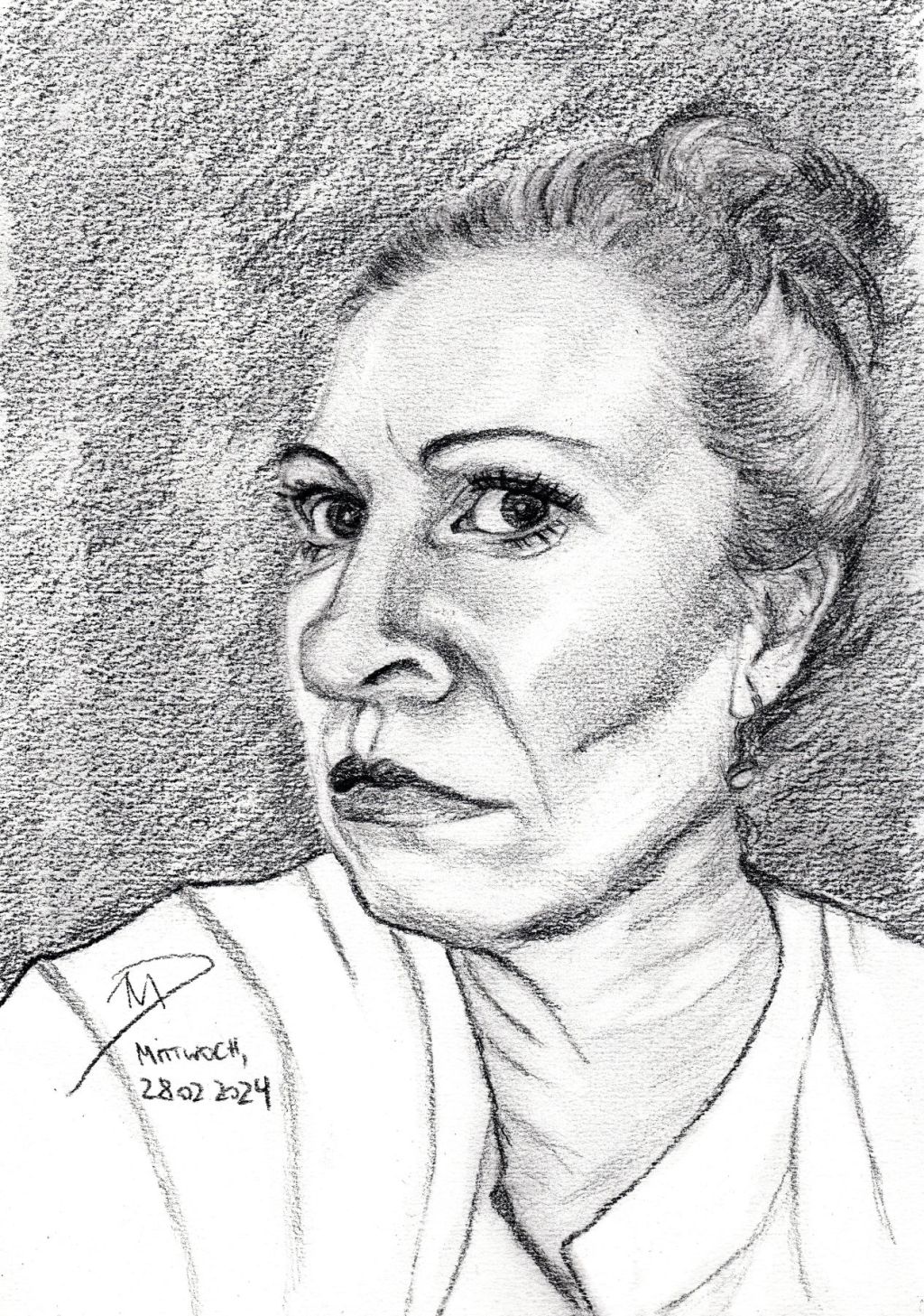 Wochenselbstportrait, Mittwoch, 28.02.2024