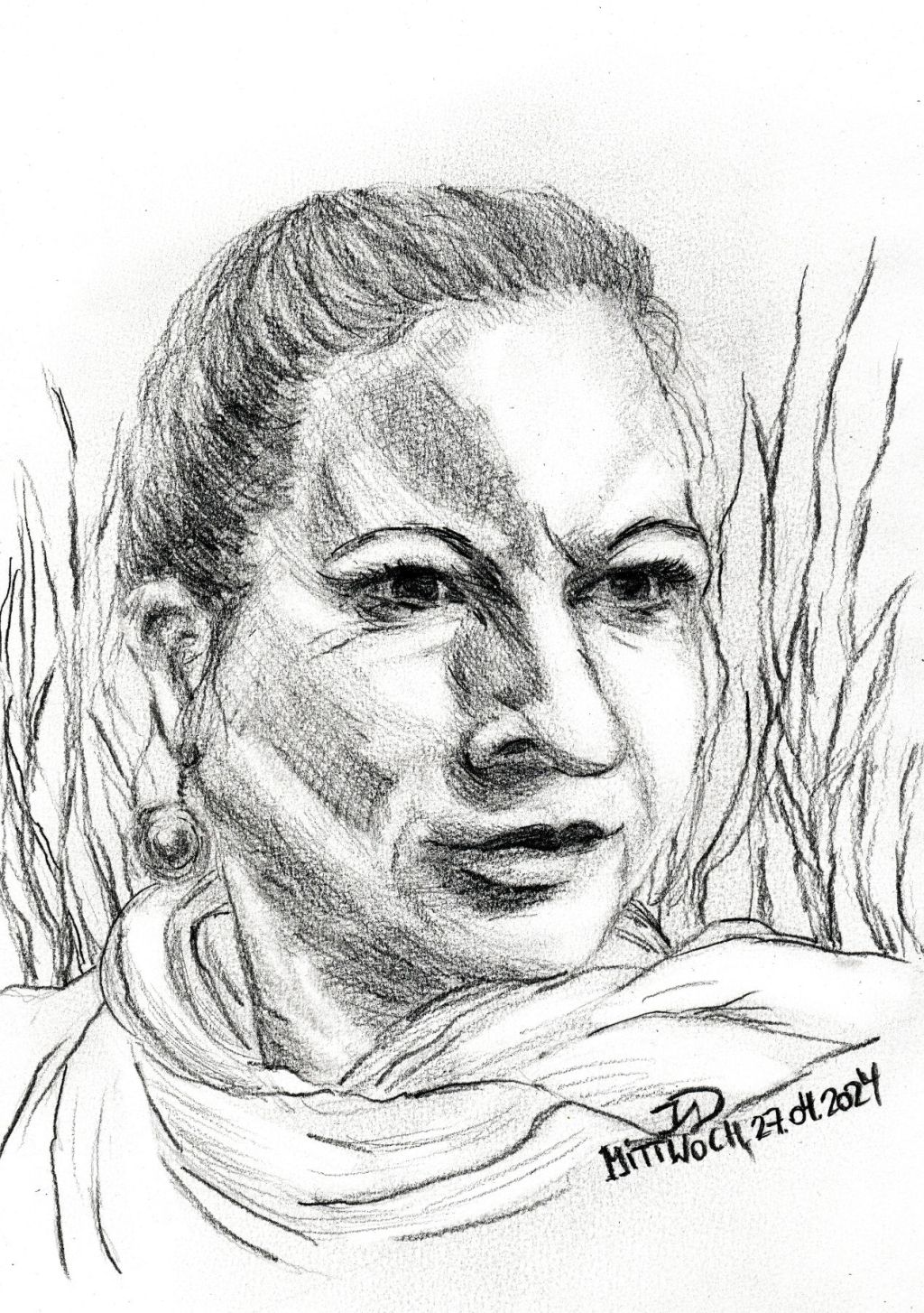 Wochenselbstportrait, Mittwoch, 27.03.2024