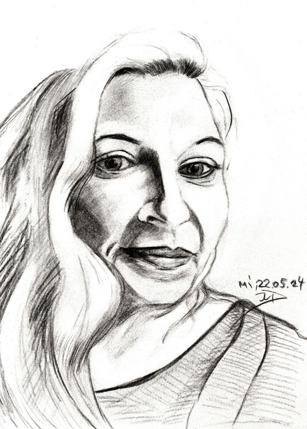 Wochenselbstportraits, 16. und 22. Mai 2024